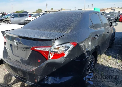 2016 Toyota Corolla S Plus from USA, damaged, VIN 2T1BURHEXGC725655